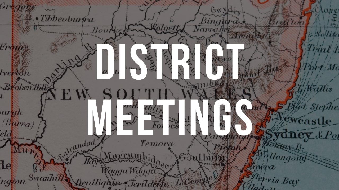 District Meetings